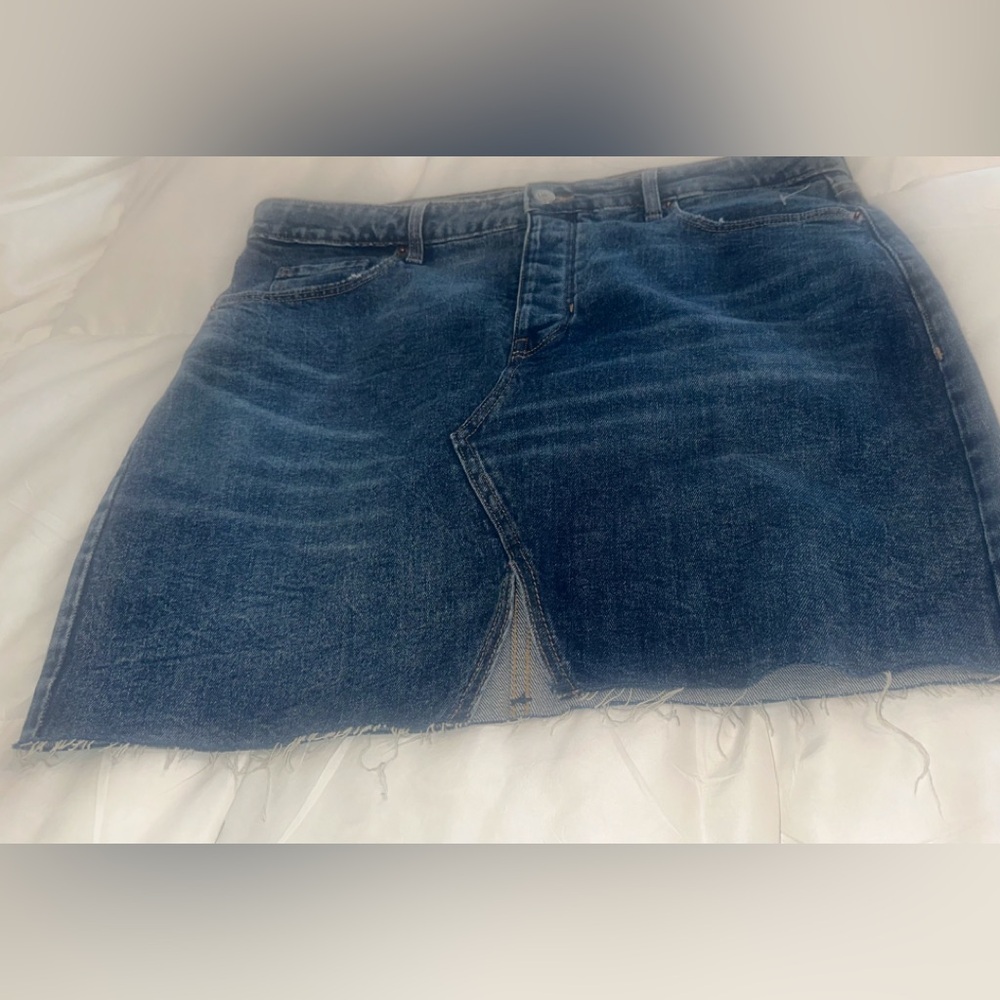 Old Navy Classic Blue Jeans Mini Skirt sz 12